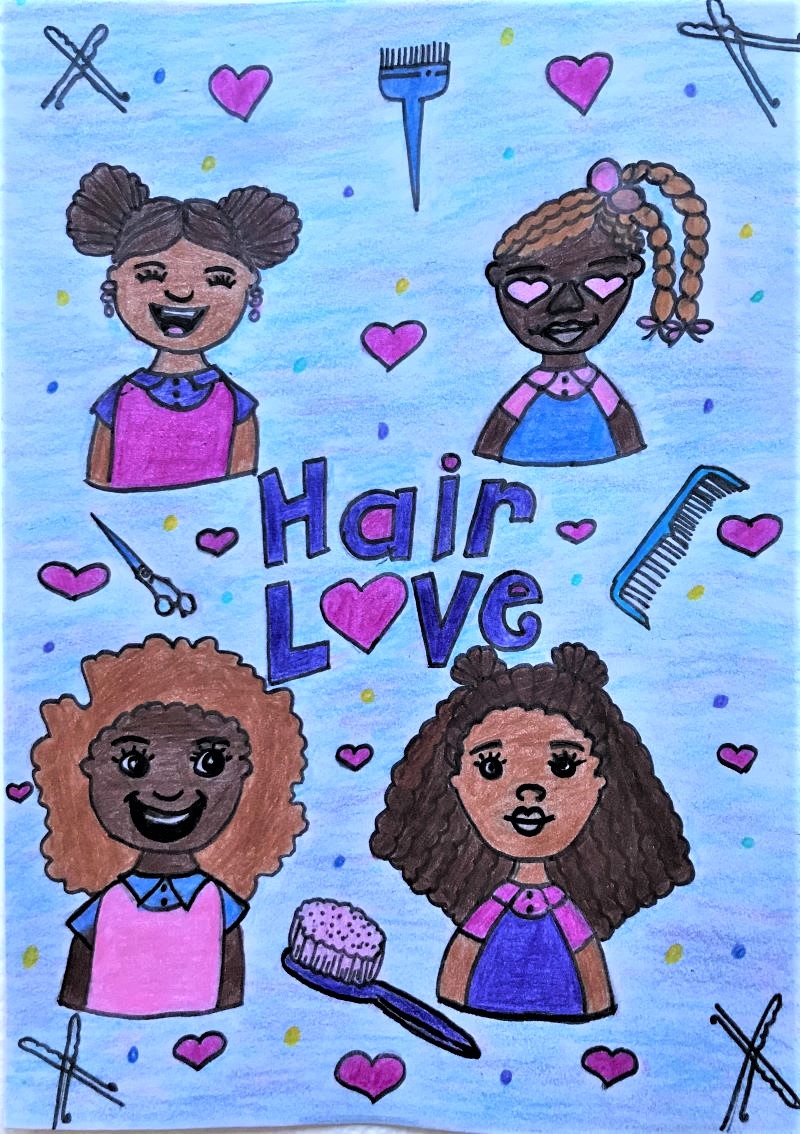 Hair Love Drawing